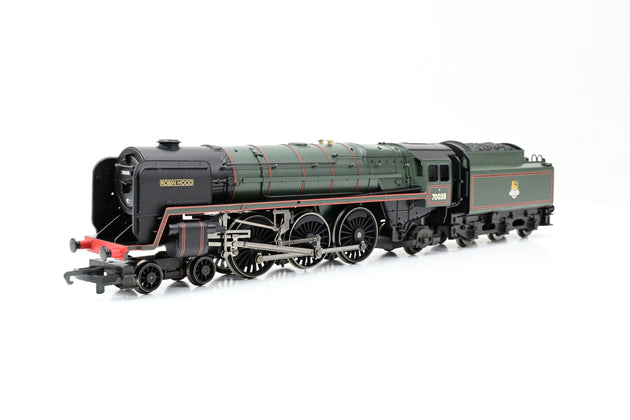 Hornby OO Gauge R2142 BR Green Britannia Class No.70038 'Robin Hood' - Boxed