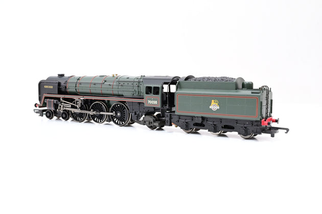Hornby OO Gauge R2142 BR Green Britannia Class No.70038 'Robin Hood' - Boxed