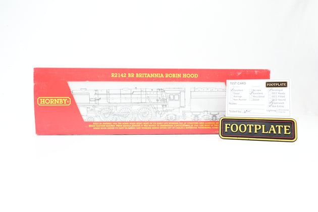 Hornby OO Gauge R2142 BR Green Britannia Class No.70038 'Robin Hood' - Boxed