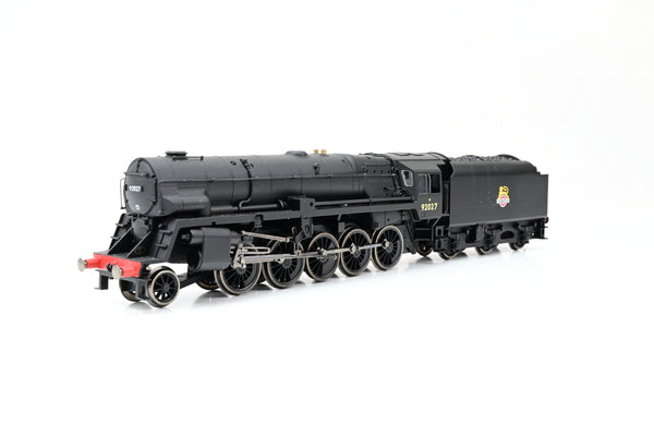 Hornby OO Gauge R3273 BR Black Early Emblem Class 9F w/ Crosti Boiler No.92027 - Boxed
