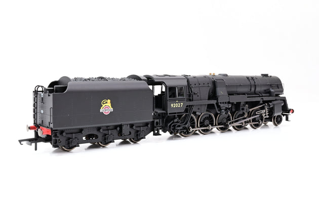 Hornby OO Gauge R3273 BR Black Early Emblem Class 9F w/ Crosti Boiler No.92027 - Boxed