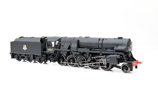 Hornby OO Gauge R3273 BR Black Early Emblem Class 9F w/ Crosti Boiler No.92027 - Boxed