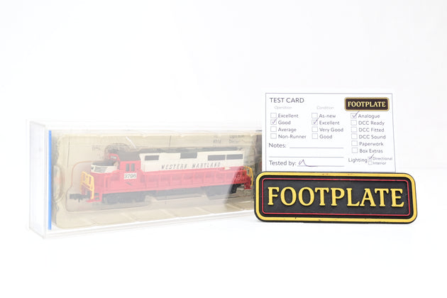 Bachmann N Gauge 63587 Western Maryland GP40 No.3796 - Boxed