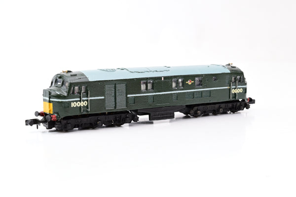 Kit Built N Gauge BR Green 10000 Diesel Locomotive No.10000