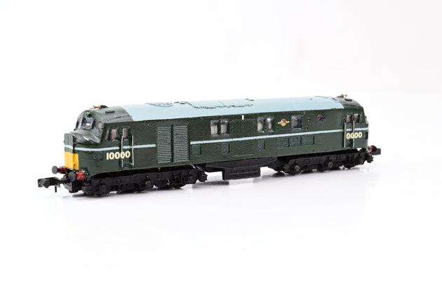 Kit Built N Gauge BR Green 10000 Diesel Locomotive No.10000