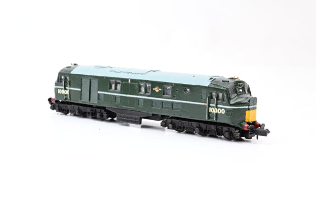Kit Built N Gauge BR Green 10000 Diesel Locomotive No.10000