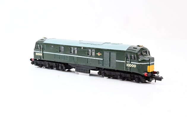 Kit Built N Gauge BR Green 10000 Diesel Locomotive No.10000