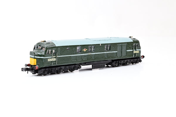 Kit Built N Gauge BR Green 10000 Diesel Locomotive No.10001