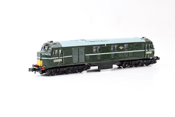 Kit Built N Gauge BR Green 10000 Diesel Locomotive No.10001