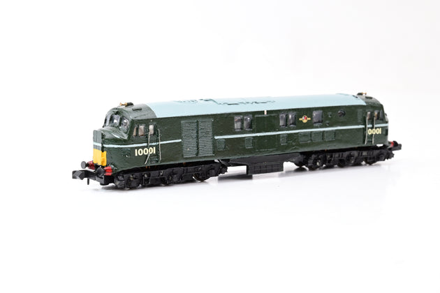 Kit Built N Gauge BR Green 10000 Diesel Locomotive No.10001