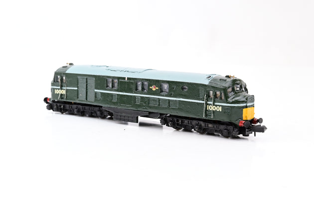 Kit Built N Gauge BR Green 10000 Diesel Locomotive No.10001