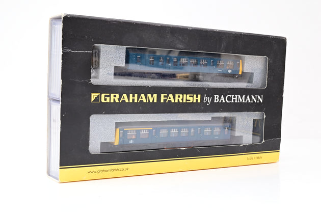 Graham Farish N Gauge BR Blue 2 Car 108 DUMMY Unit - Boxed