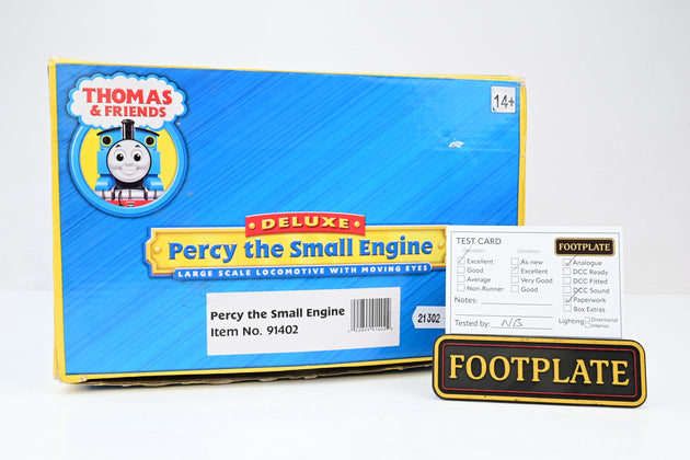 Bachmann G Gauge 91402 Thomas & Friends 'Percy the Small Engine' No.6 - Boxed