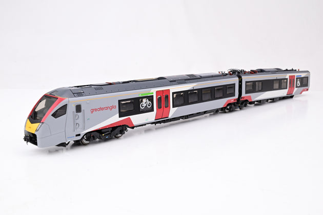 Hornby OO Gauge R3963A Greater Anglian Class 755/3 'Flirt' 3 Car Train Pack Era 11 No.755 332 - Boxed