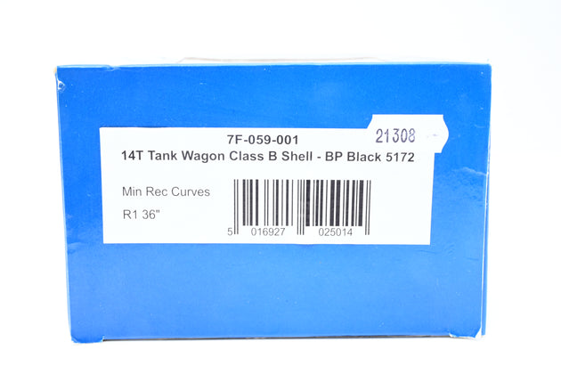Dapol O Gauge 7F-059-001 BP Black 14 Ton Tank Wagon No.5172 - Boxed