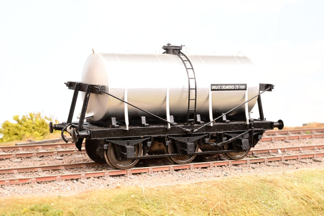 Dapol O Gauge 7F-031-001 6 Wheel Milk Tanker Milk Marketing Board - Boxed