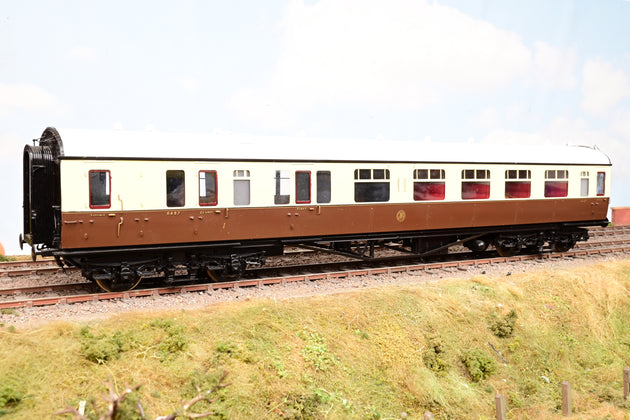 Sancheng O Gauge GWR Collet 1st/3rd Brake Coach No.6487