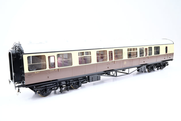 Sancheng O Gauge GWR Collet 1st/3rd Brake Coach No.6487