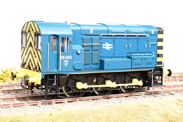 Dapol / Gaugemaster O Gauge GM7210202 BR Blue Class 09 Diesel Shunter No.09020 - Boxed