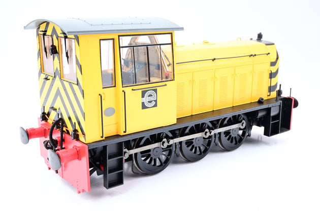 Heljan O Gauge 2594 CEGB Yellow w/ Wasp Stripes Class 05 Diesel Shunter No.2 - Boxed