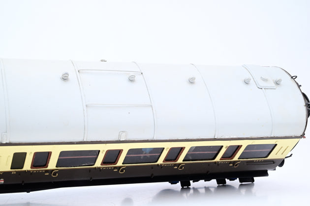 Kit Built O Gauge Rake of 3 GWR Chocolate & Cream Collett Corridor Coaches