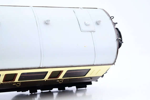 Kit Built O Gauge Rake of 3 GWR Chocolate & Cream Collett Corridor Coaches