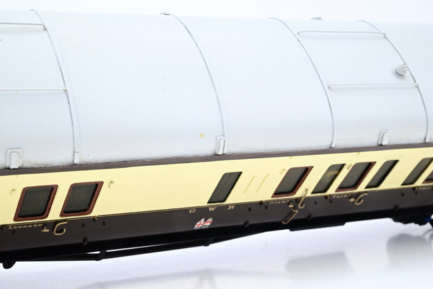 Kit Built O Gauge Rake of 3 GWR Chocolate & Cream Collett Corridor Coaches