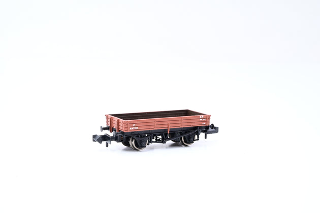 Graham Farish N Gauge 377-501C BR Bauxite 3-Plank Open Wagon No.M47917 - Boxed