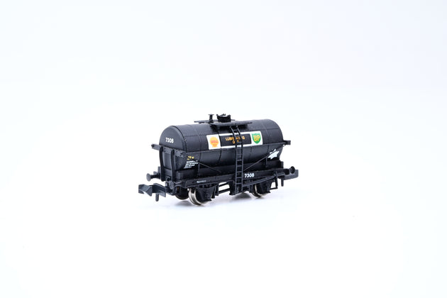 Graham Farish N Gauge 373-679B Shell BP 14T Tank Wagon No.7308 - Boxed