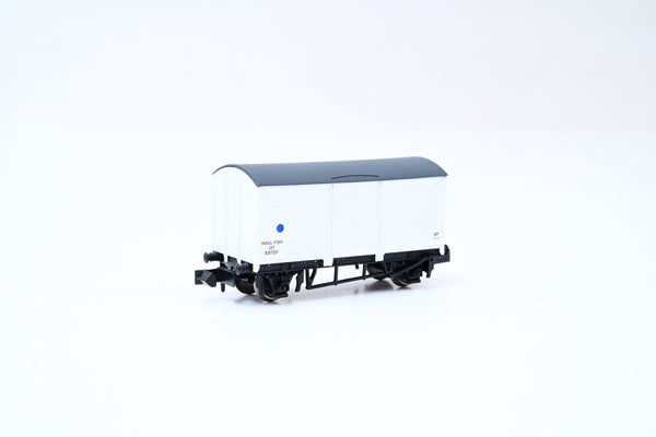 Dapol N Gauge NB-051E BR White Blue Spot Insulfish Fish Van No.E87221 - Boxed