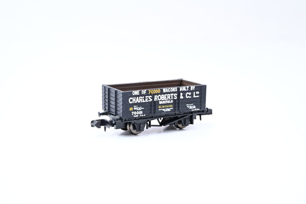 Graham Farish N Gauge 373-175 'Charles Roberts & Co.' 7-Plank Open Wagon - Limited Edition, Boxed