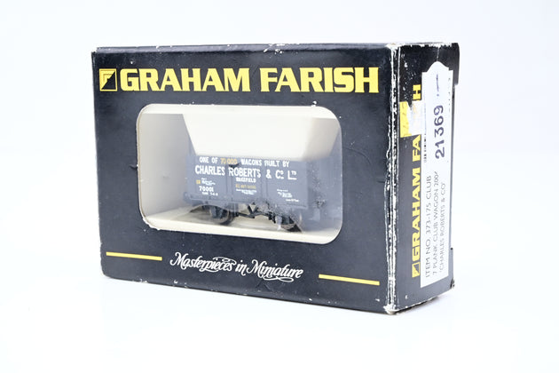 Graham Farish N Gauge 373-175 'Charles Roberts & Co.' 7-Plank Open Wagon - Limited Edition, Boxed