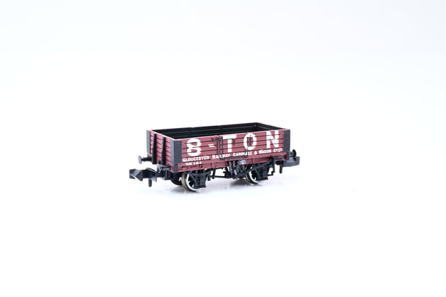 Graham Farish N Gauge 377-2019K '8 Ton Gloucester Railway Carriage & Wagon Works Co. Ltd.' 5-Plank Open Wagon - Limited Edition, Boxed