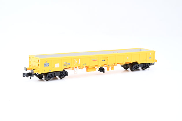 Dapol N Gauge 2F-010-011 Network Rail Yellow JNA Falcon Bogie Ballast Wagon No.NLU29006 - Boxed