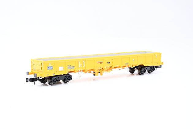 Dapol N Gauge 2F-010-011 Network Rail Yellow JNA Falcon Bogie Ballast Wagon No.NLU29006 - Boxed