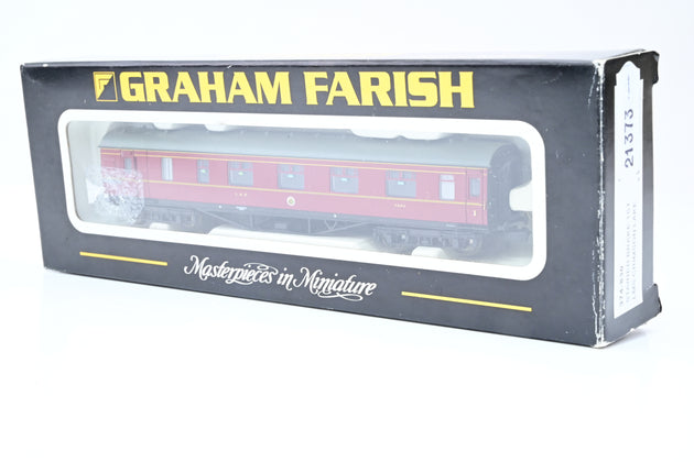 Graham Farish N Gauge 374-830 LMS Crimson Lake Stanier Brake First Coach No.5062 - Boxed