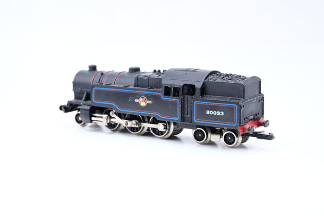 Lima N Gauge L320252 BR Black Late Crest 2-6-4T Class 4MT No.80033 - Unboxed
