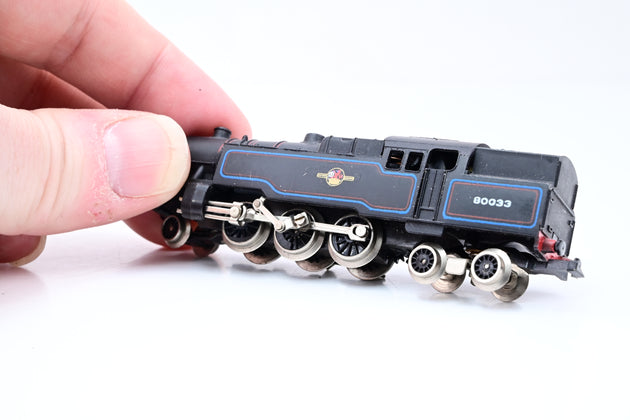 Lima N Gauge L320252 BR Black Late Crest 2-6-4T Class 4MT No.80033 - Unboxed