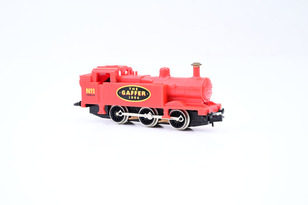 Graham Farish N Gauge 8530 'The Gaffer' Starter Train Set w/ 0-6-0 Steam Locomotive No.1 'The Gaffer' + 2 Coaches - Boxed