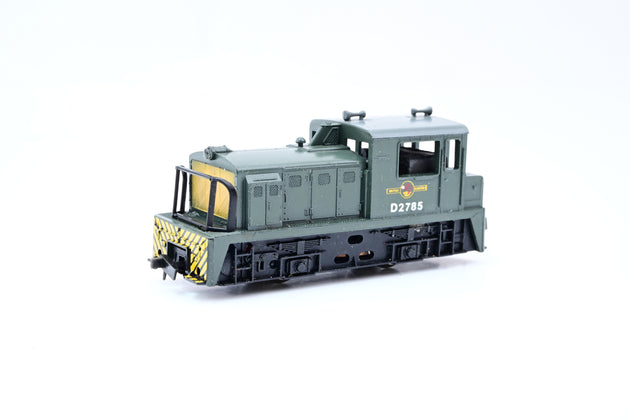 Lima N Gauge L220210 BR Green Late Crest 0-4-0 Shunter No.D2785 - Boxed