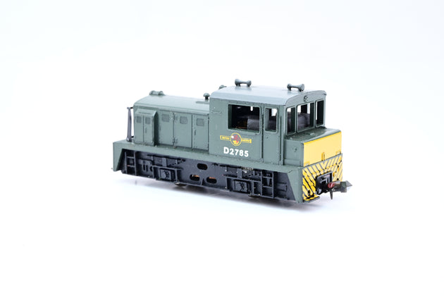Lima N Gauge L220210 BR Green Late Crest 0-4-0 Shunter No.D2785 - Boxed