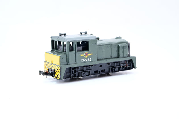 Lima N Gauge L220210 BR Green Late Crest 0-4-0 Shunter No.D2785 - Boxed