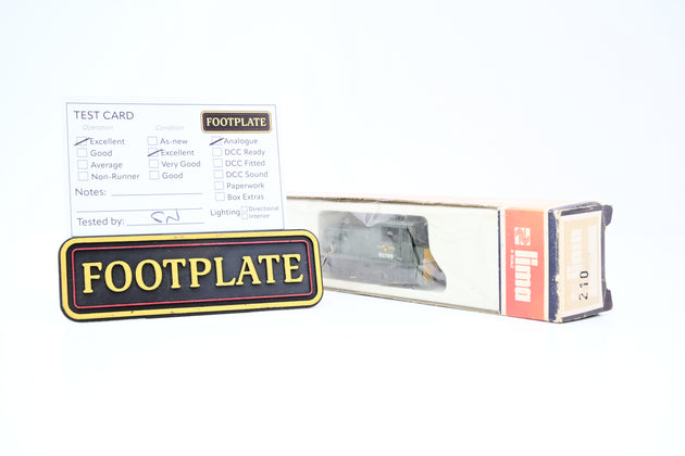 Lima N Gauge L220210 BR Green Late Crest 0-4-0 Shunter No.D2785 - Boxed