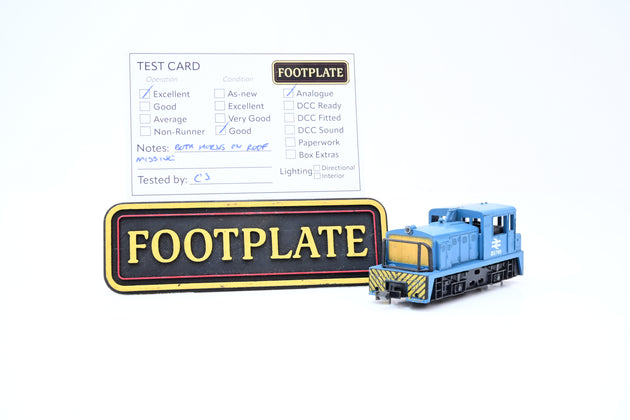 Lima N Gauge L220211 BR Blue 0-4-0 Shunter No.D2790 - Unboxed