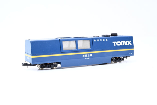Tomix N Gauge 6421 Blue Track Cleaning Car - Boxed