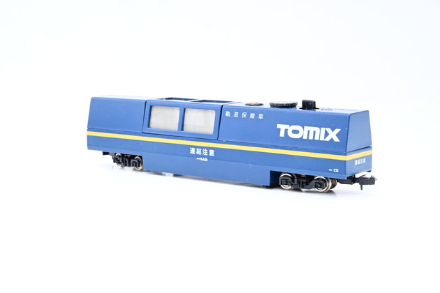 Tomix N Gauge 6421 Blue Track Cleaning Car - Boxed