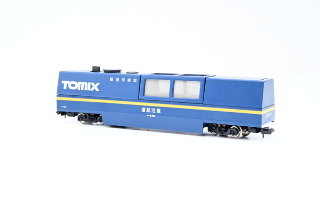 Tomix N Gauge 6421 Blue Track Cleaning Car - Boxed