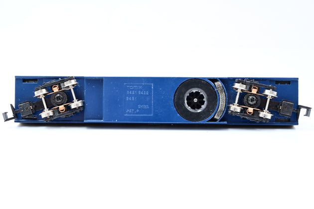 Tomix N Gauge 6421 Blue Track Cleaning Car - Boxed