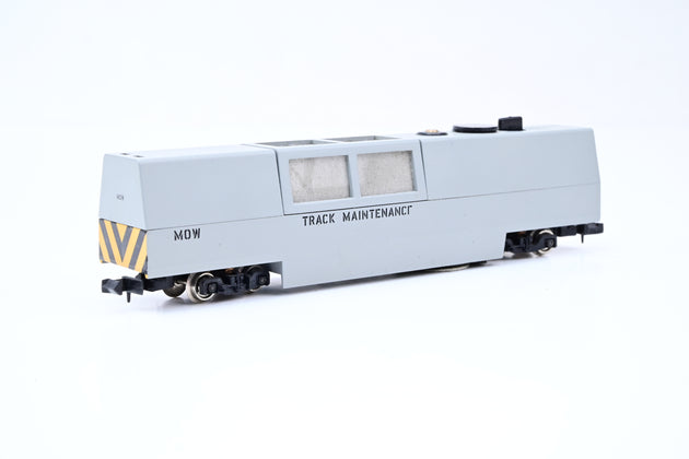 Atlas N Gauge 32551 Grey 'Maintenance of Way' Track Cleaning Car - Boxed