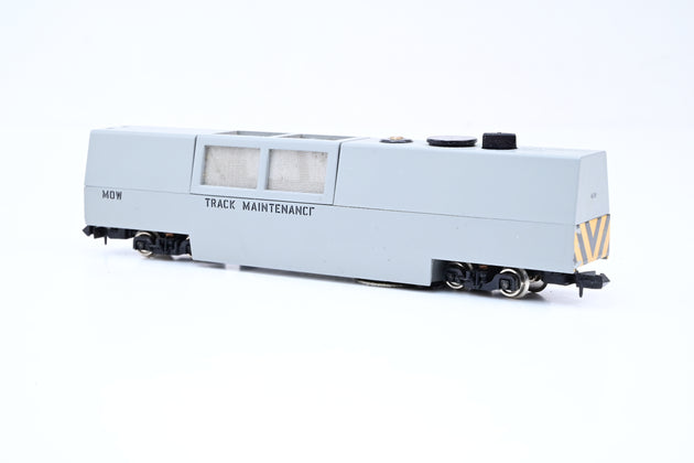 Atlas N Gauge 32551 Grey 'Maintenance of Way' Track Cleaning Car - Boxed